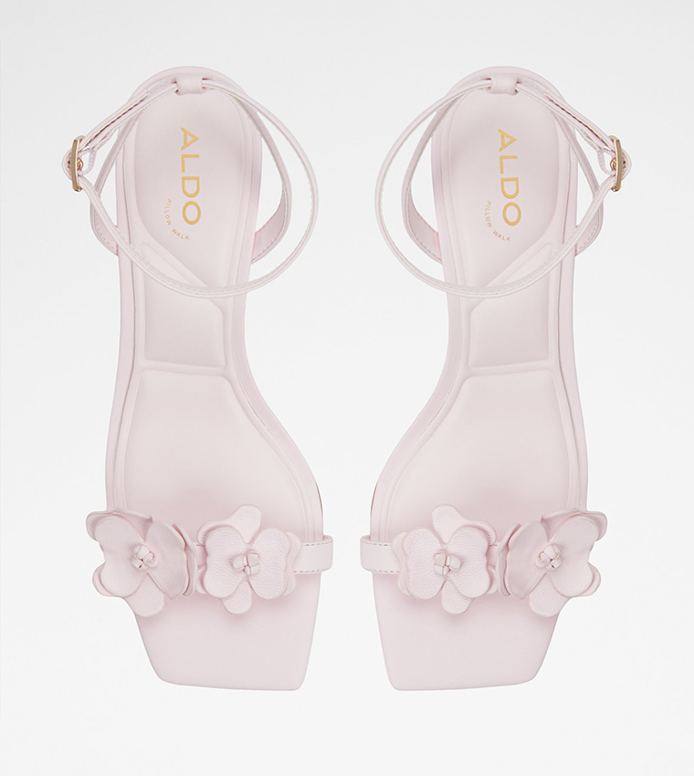 DAISYROSE Floral Applique Heeled Sandals