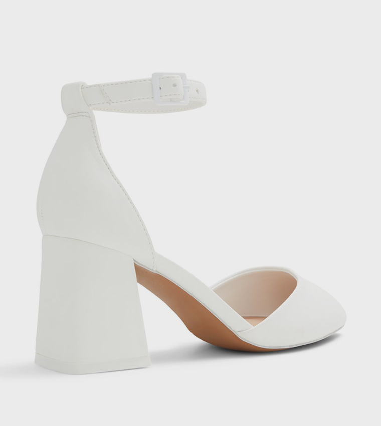 DALIAA Ankle Strap Pumps
