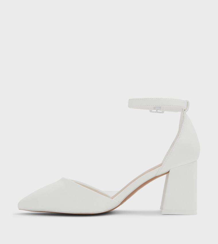 DALIAA Ankle Strap Pumps