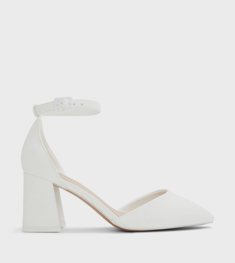 DALIAA Ankle Strap Pumps