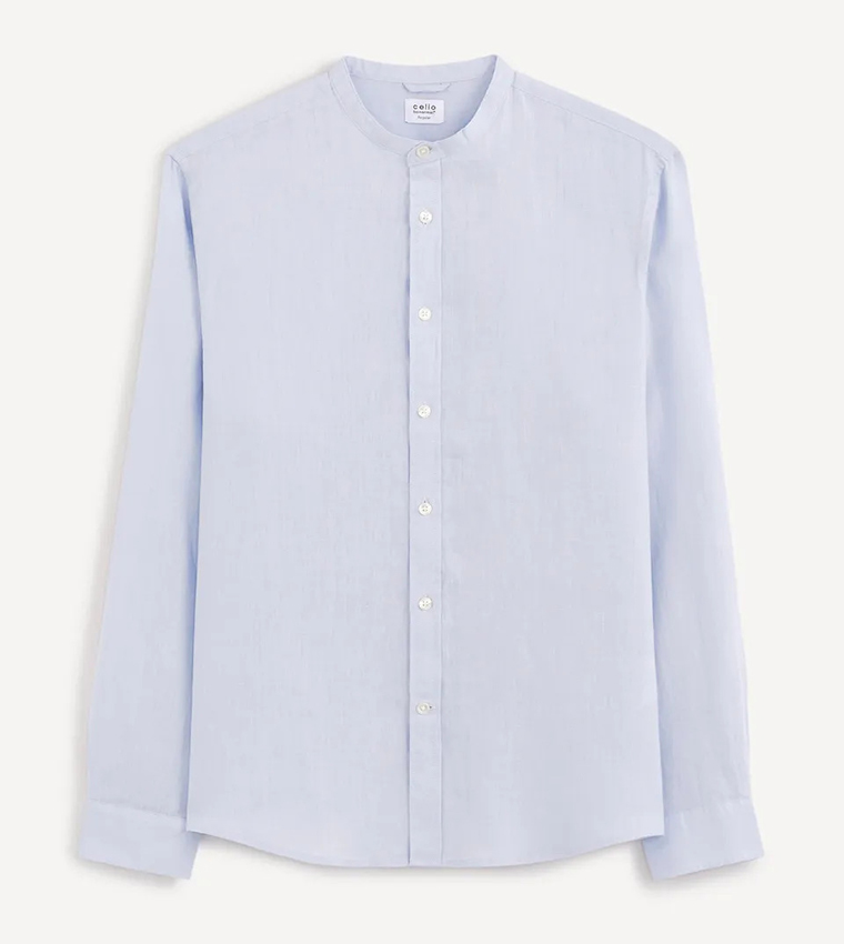 DAMAOLIN Mandarin Collar Shirt