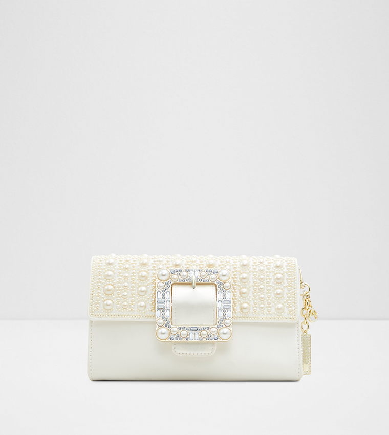 Aldo pearl clutch cheap