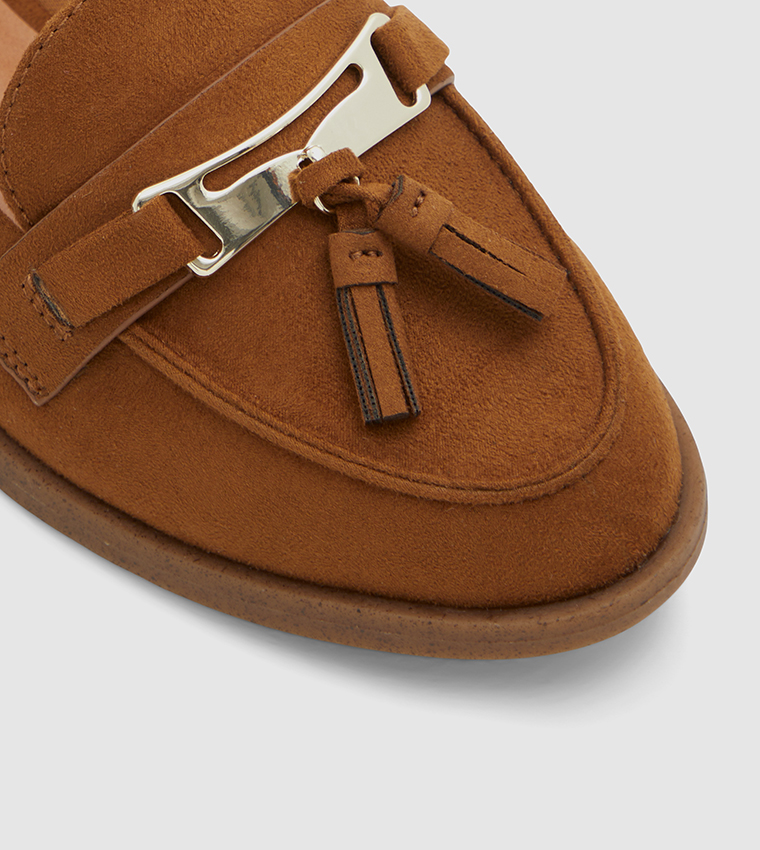 DANDI Metal Accent Slip-On Loafers