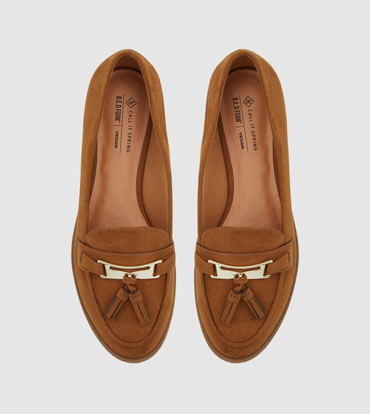 DANDI Metal Accent Slip-On Loafers