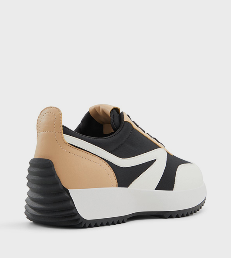 DANIE Color Block Lace-Up Sneakers