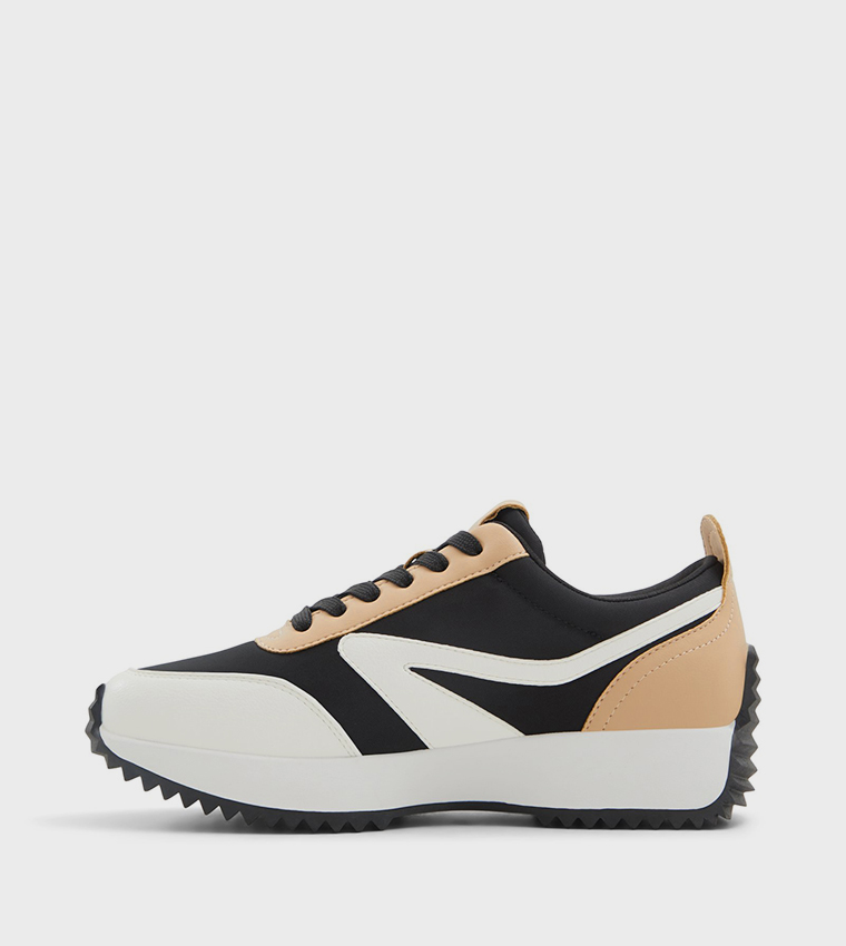 DANIE Color Block Lace-Up Sneakers
