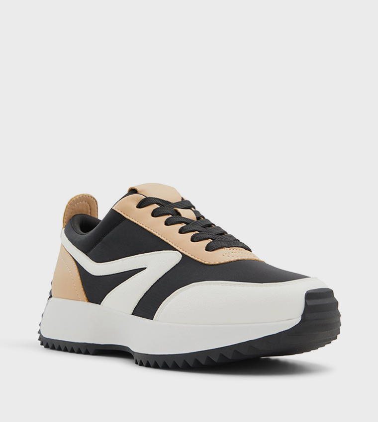 DANIE Color Block Lace-Up Sneakers