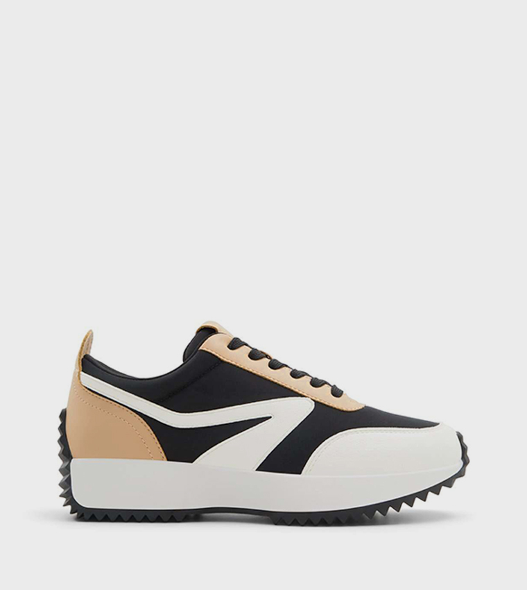 DANIE Color Block Lace-Up Sneakers