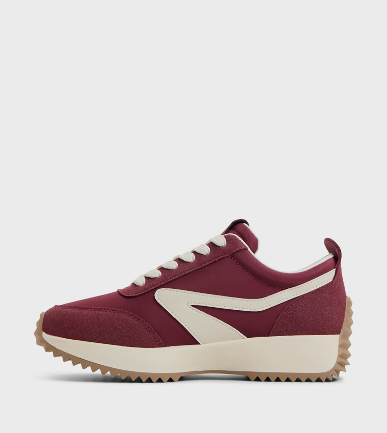 DANIE Color Block Lace Up Sneakers