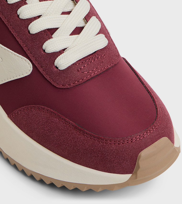 DANIE Color Block Lace Up Sneakers