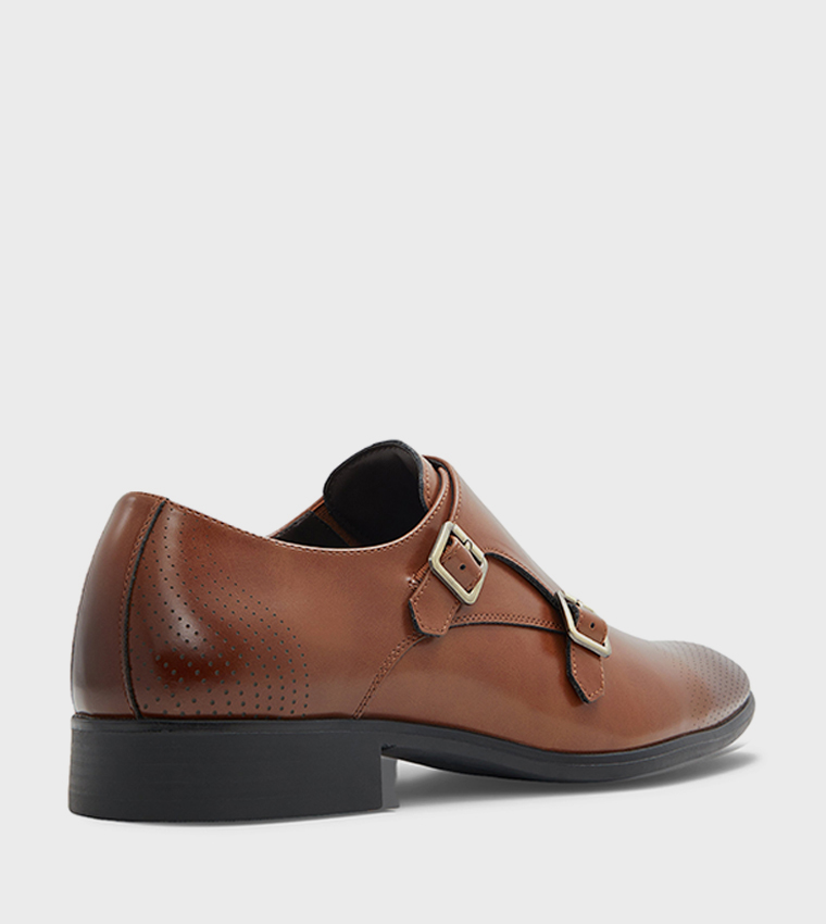 Buy Call It Spring DANIELS Monk Strap Shoes In Brown 6thStreet UAE