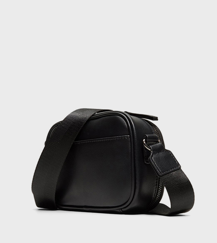DANNYY Basket Weave Crossbody Bag