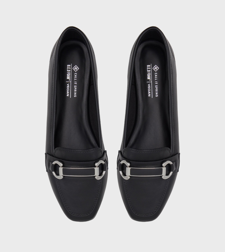 DANYKA Metal Accent Loafers