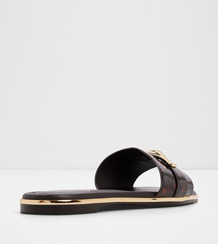 DARLINA Open Toe Flat Sandals