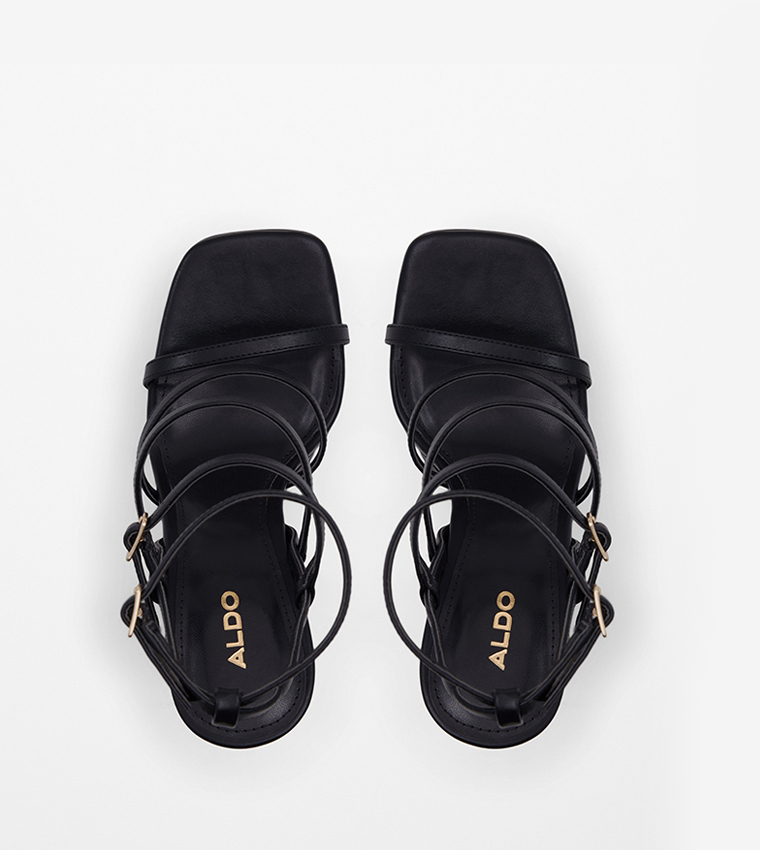 DARLING Strap Detail Platform Heels