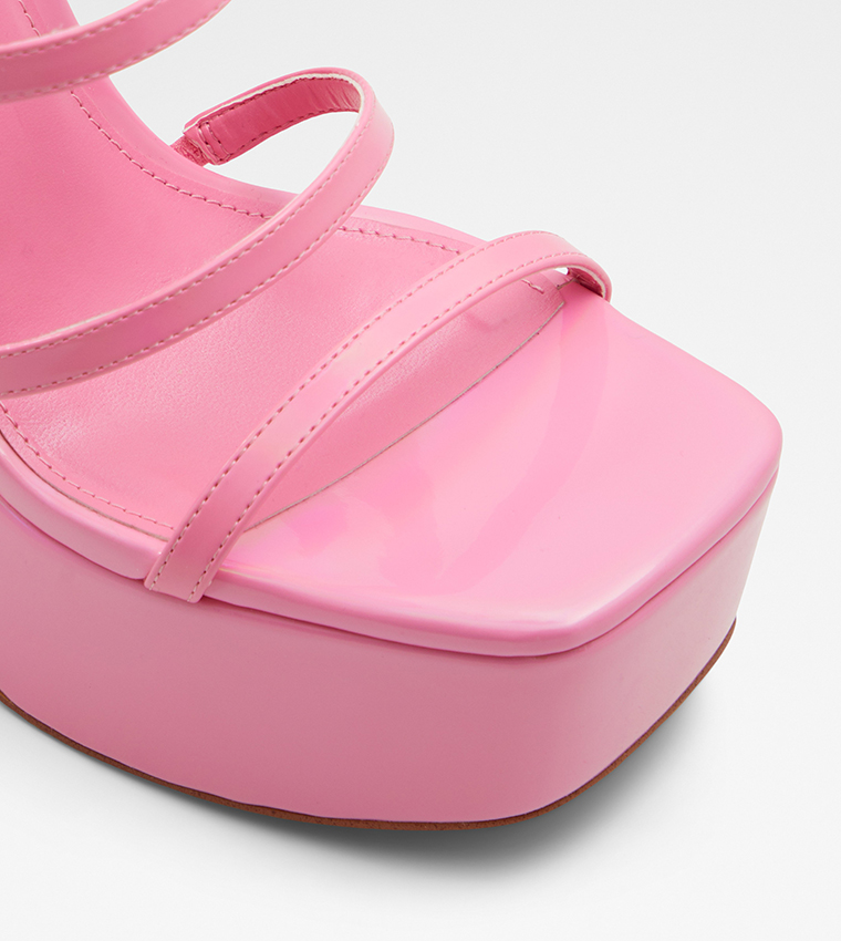 DARLING Strap Detail Platform Heels