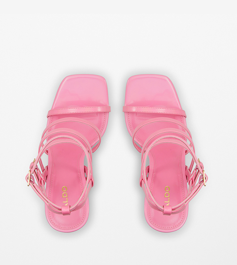 DARLING Strap Detail Platform Heels