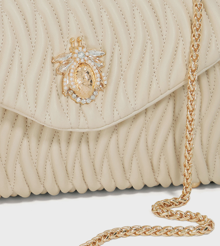 DARLINGP Embellished Shoulder Bag