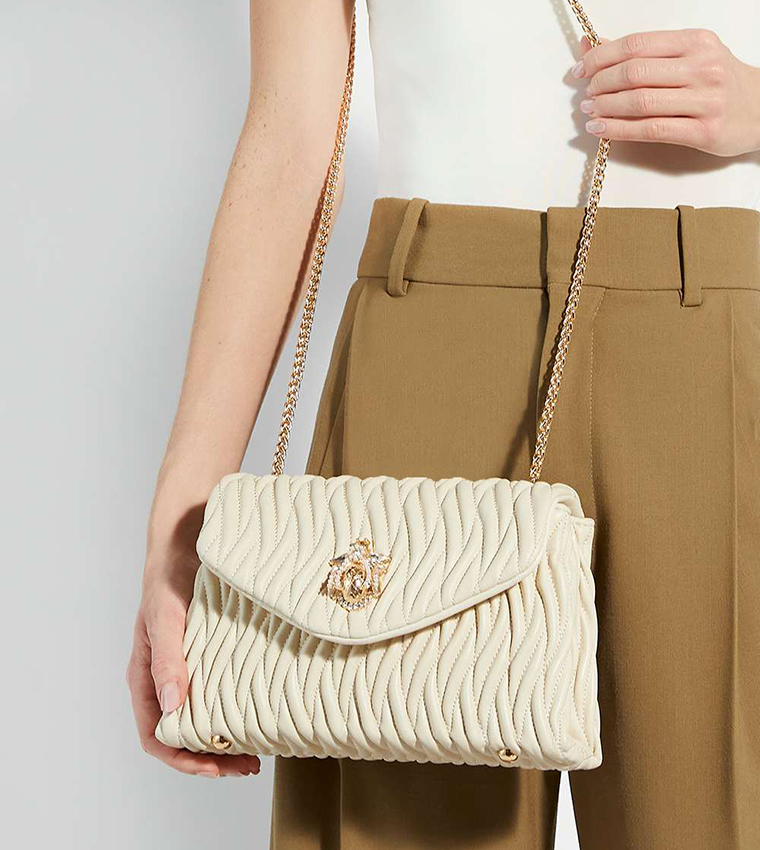 DARLINGP Embellished Shoulder Bag