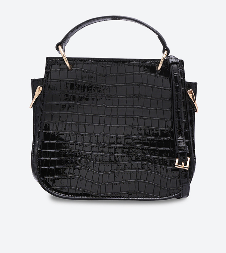 Buy Dune London Darra Di Jewel Trim Cross Body Bag Black In Black