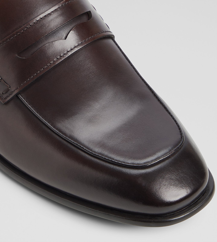 DARRIS Textured Formal Slip-On Shoes