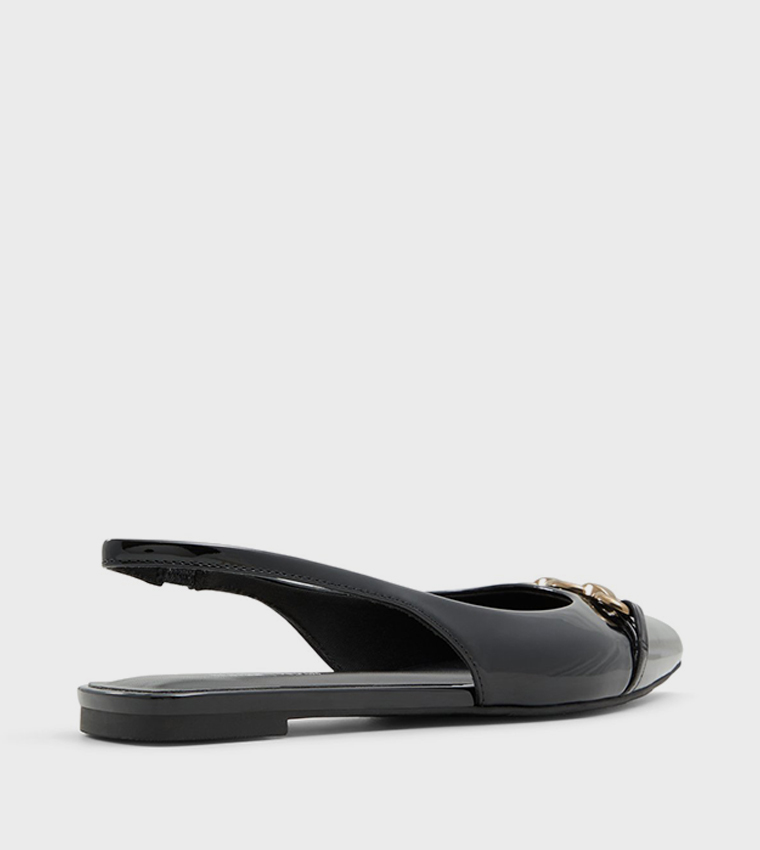 DARYA Metal Accent Slingback Flats