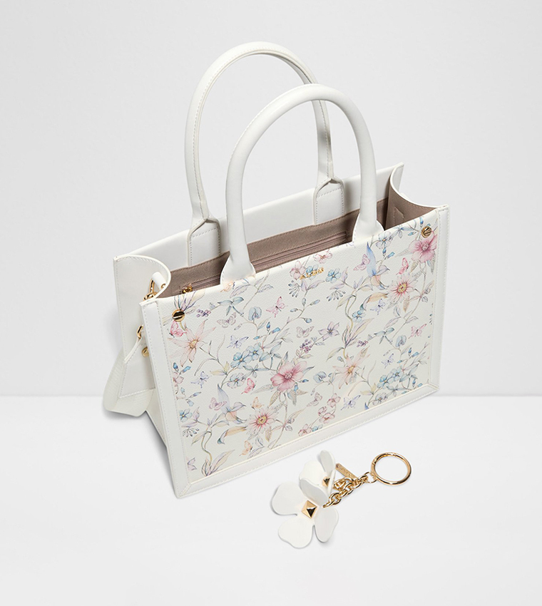 DASPIAS Floral Printed Tote Bag
