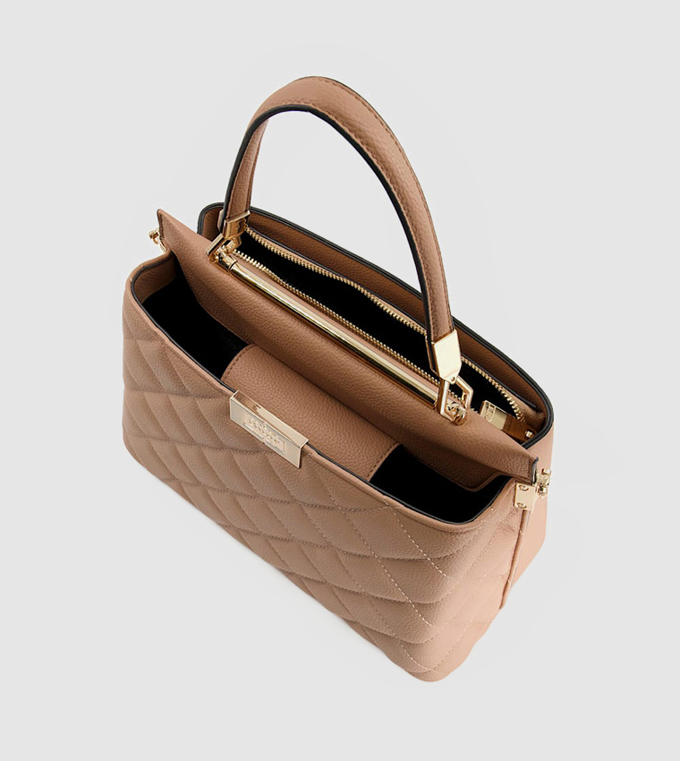 Buy Dune London DATES Quilted Handheld Satchel Bag With Detachable