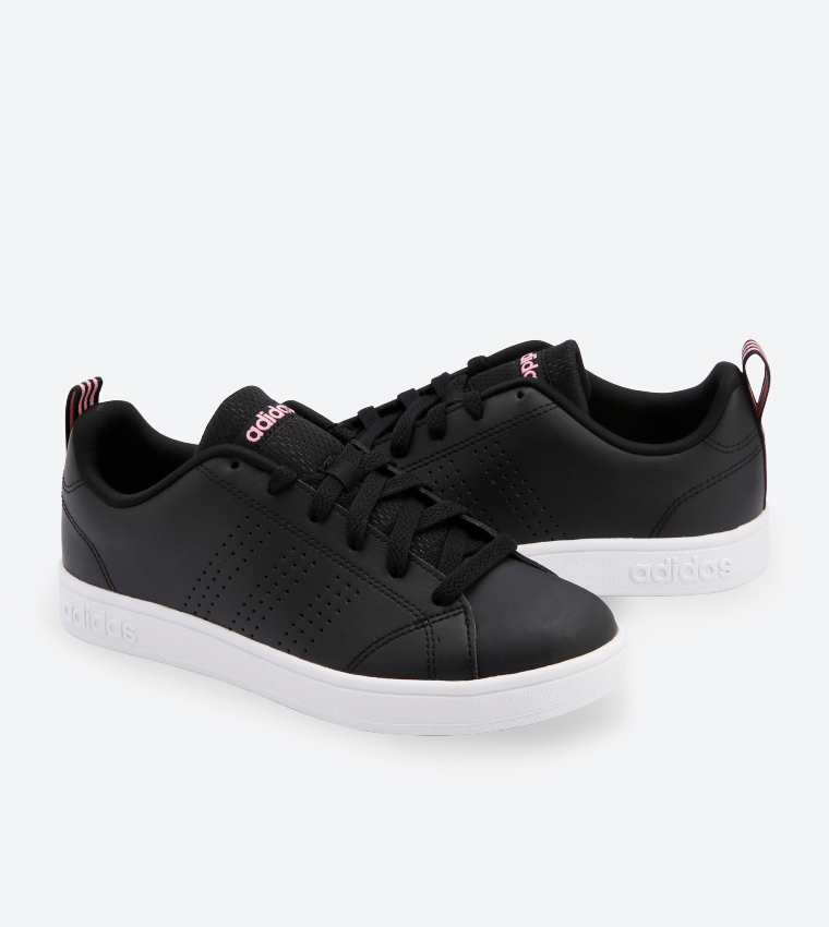 Buy Adidas Advantage Cl Lace Up Closure Sneakers BlackDB0579 In Black 6thStreet Kuwait