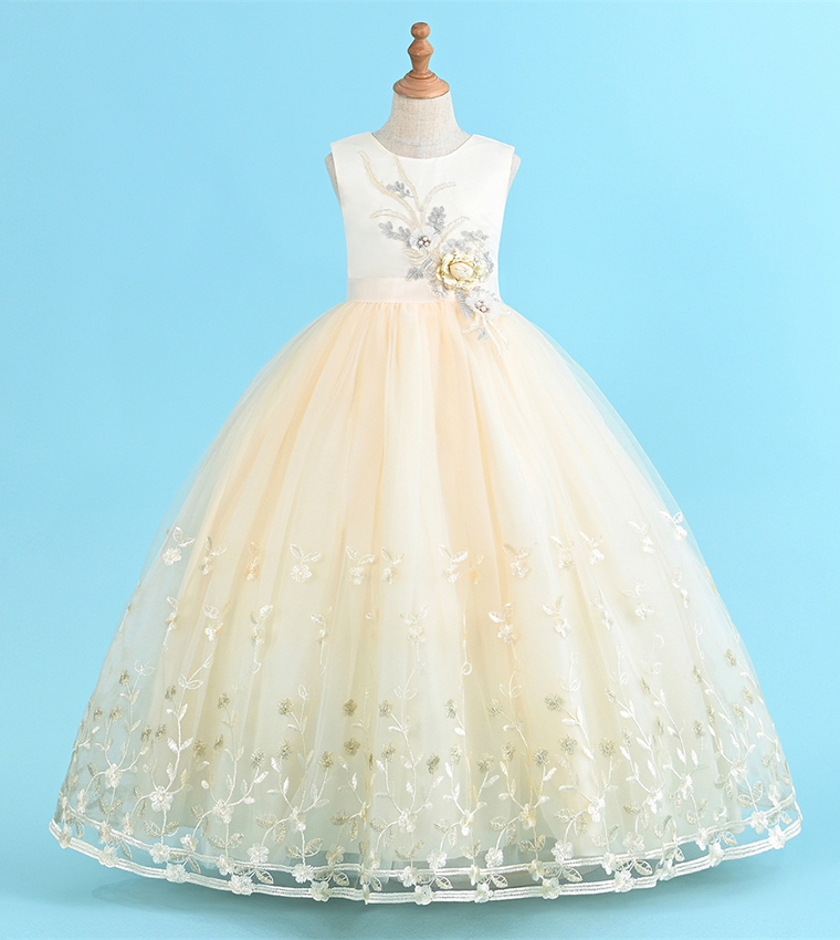 Embellished Tulle Party Dress