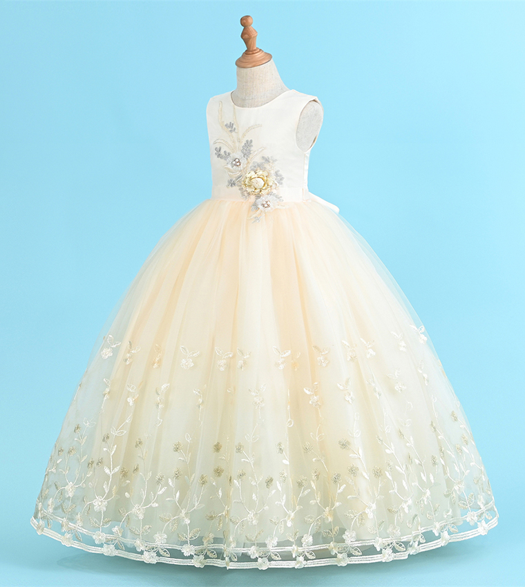 Embellished Tulle Party Dress
