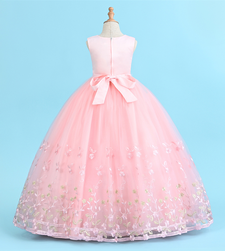 Embellished Tulle Party Dress