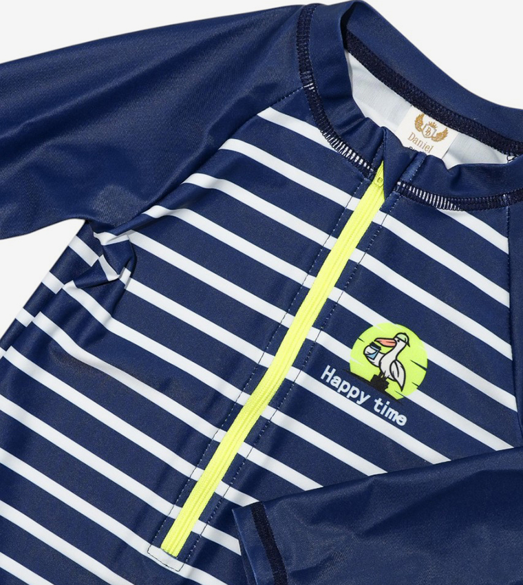 Tidal Wave Legged Swimsuit
