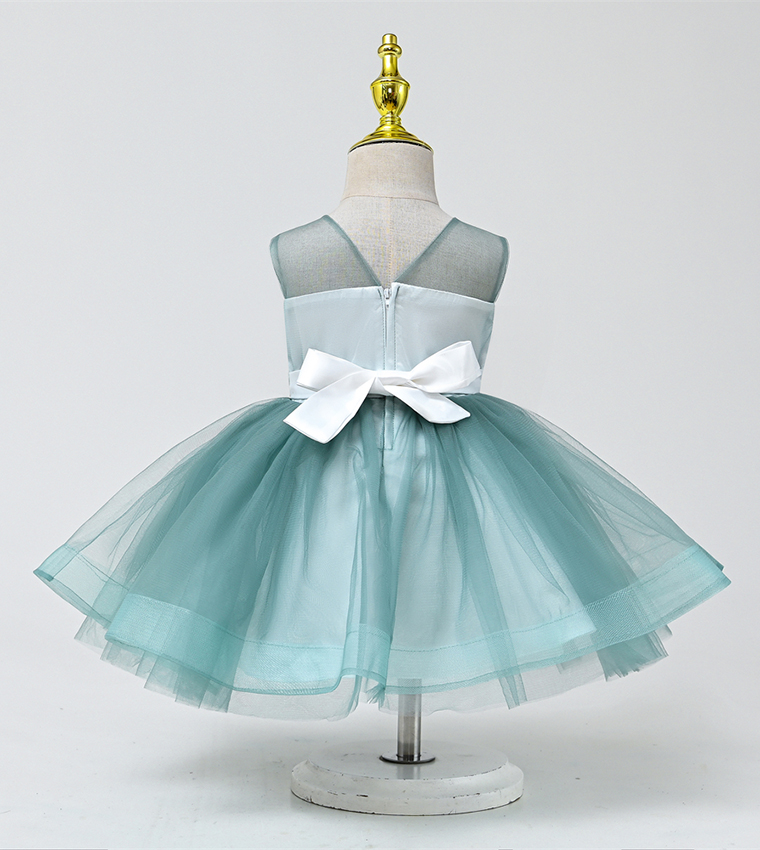 Fit and Flare Party Dress with Hair Band
