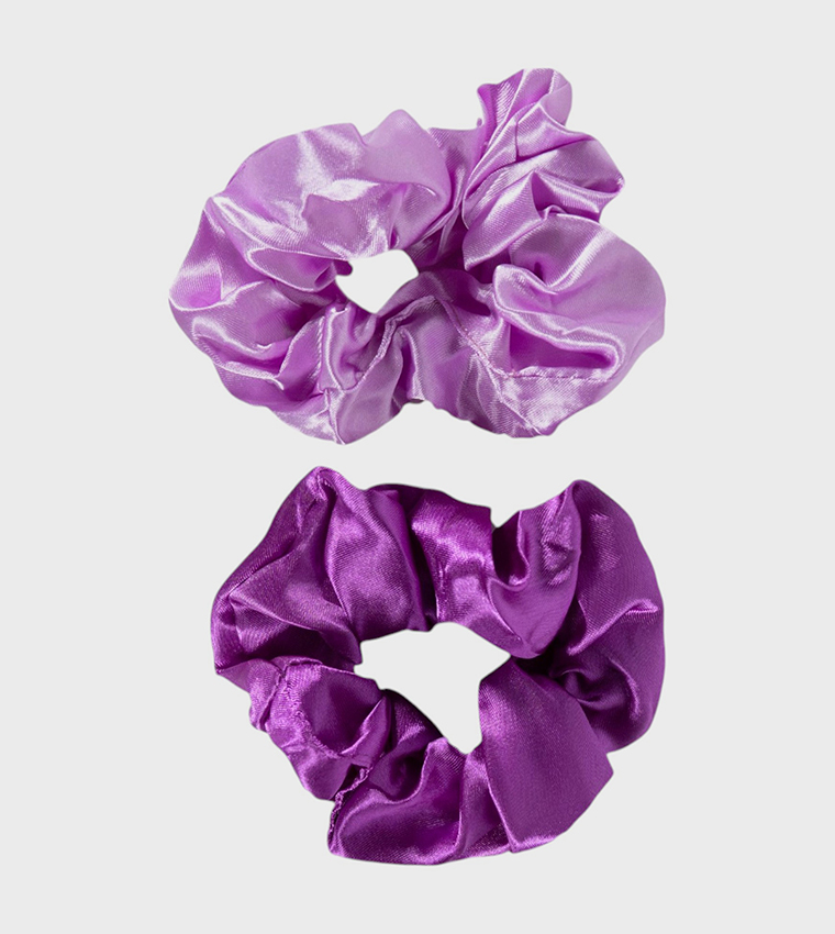 MIA 2-Piece Silk Scrunchie Set