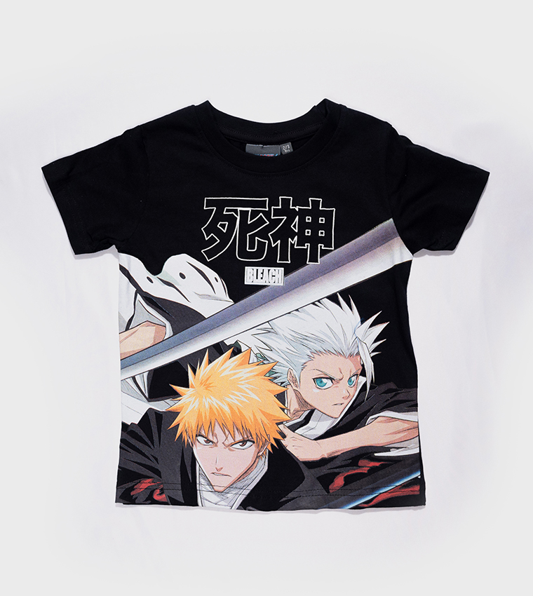 Buy Bleach Hollywood Magic Anime Printed Short Sleeves T Shirt In