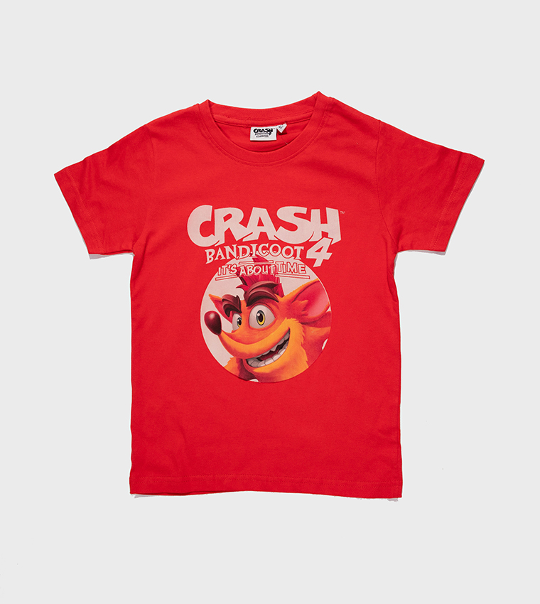 Hollywood Magic Crash Bandicoot Print T-Shirt