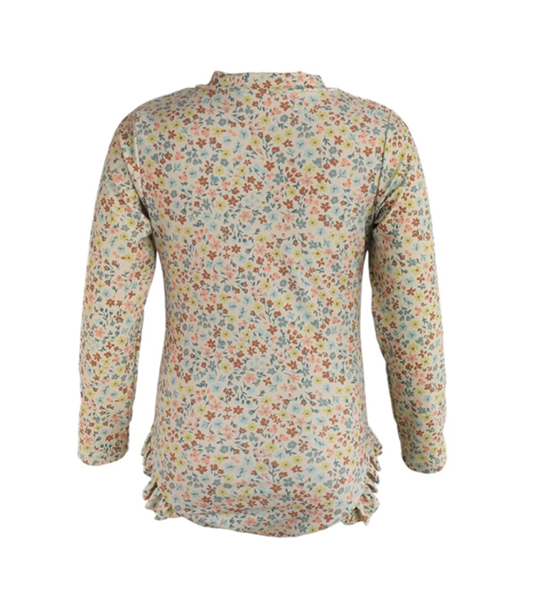 Autumn Blossom V-Cut Swimsuit