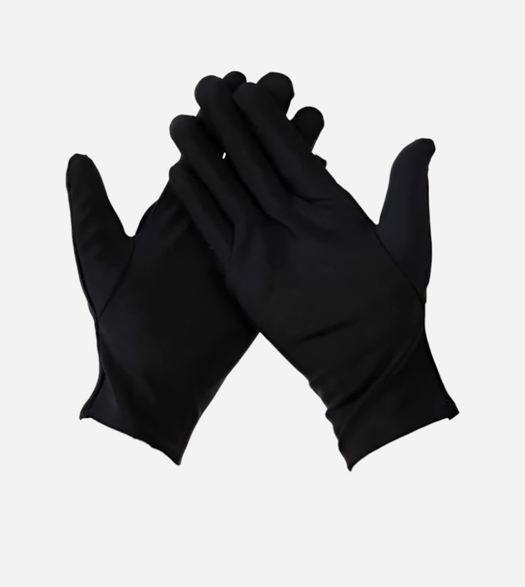 زي لعبة الحبار مع المعطف والقفازات