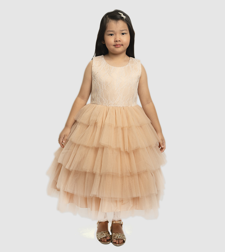 Ana Maria Fit and Flare Party Dress
