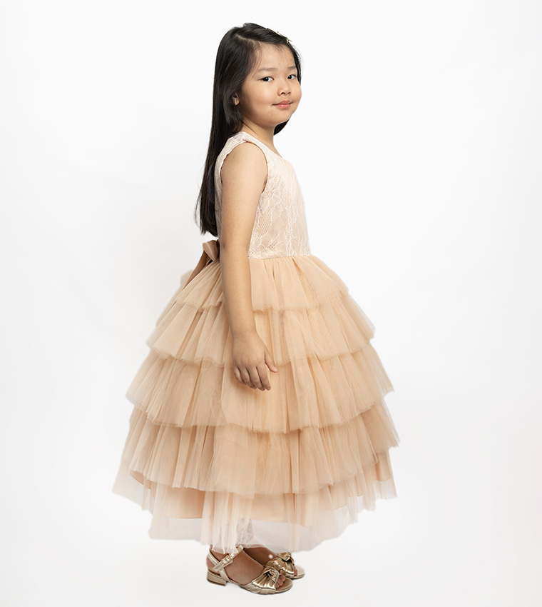 Ana Maria Fit and Flare Party Dress