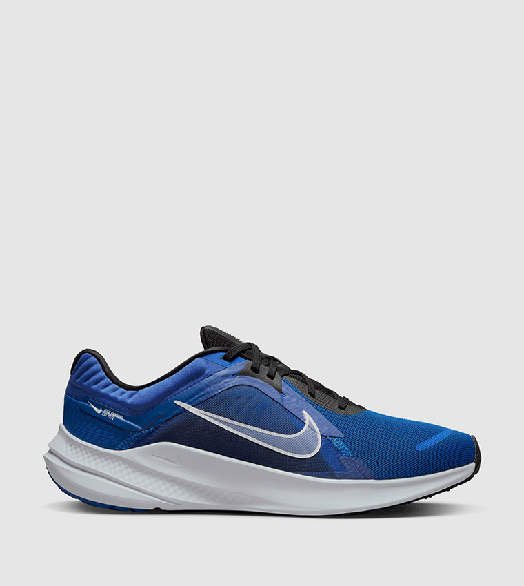 Nike men blue quest running shoes clearance