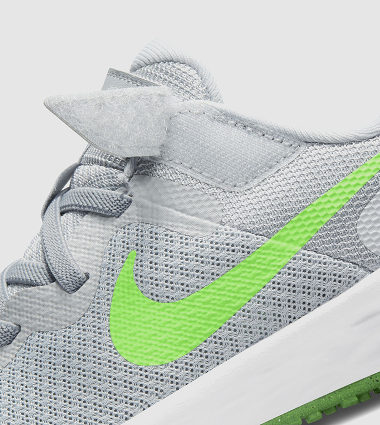 Buy Nike Revolution 6 Velcro Strap Running Shoes In Grey 6thStreet UAE