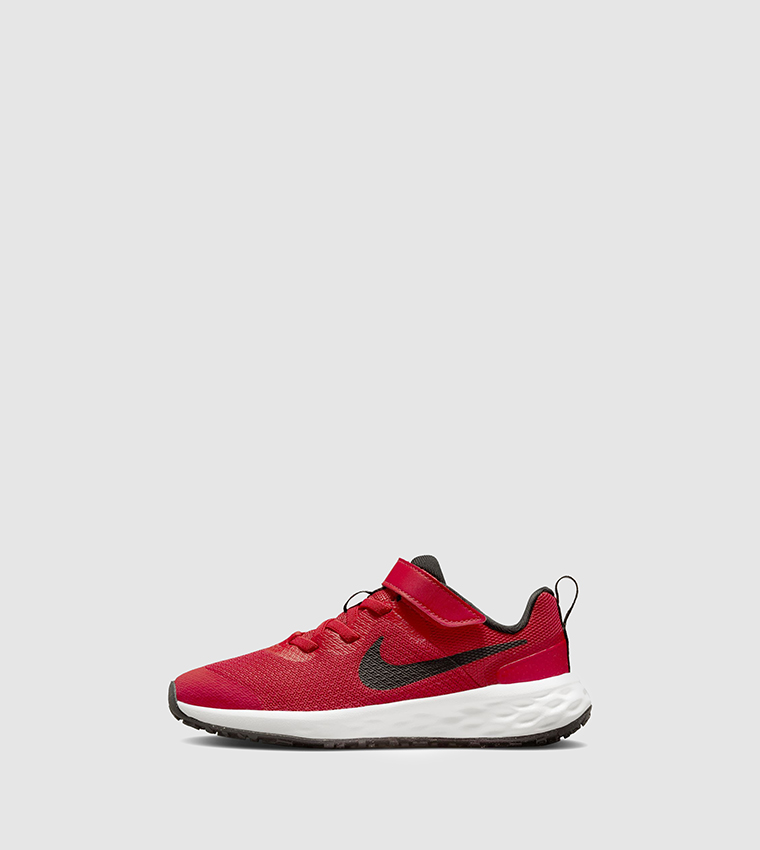 Buy Nike Revolution 6 Velcro Strap Running Shoes In Red 6thStreet UAE