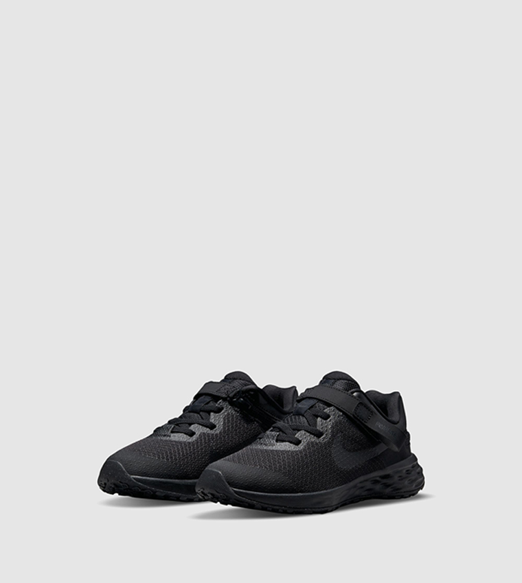 Plain black nike running shoes outlet