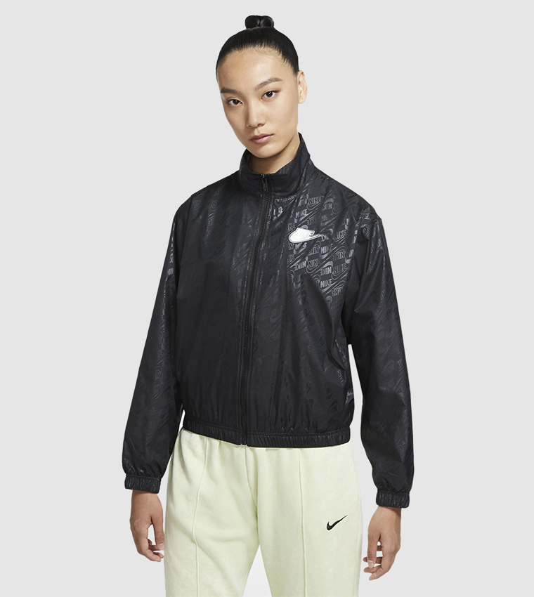 Buy Nike W Nsw Woven Gx Jacket Ftra In Black 6thStreet Bahrain