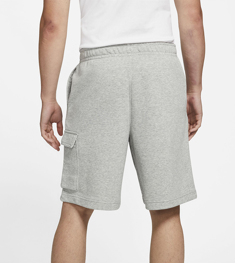 Buy Nike NSW Club Ft Cargo Shorts In Grey 6thStreet UAE