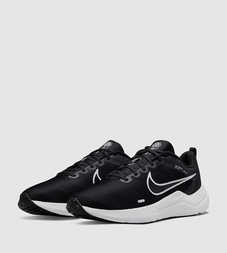Buy Nike Downshifter 12 Lace Up Running Shoes In Black 6thStreet Bahrain
