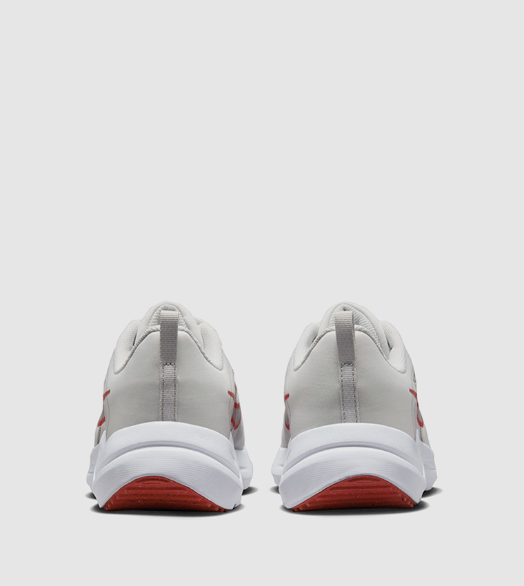 Buy Nike DOWNSHIFTER 12 Textured Lace Up Shoes In Cream 6thStreet