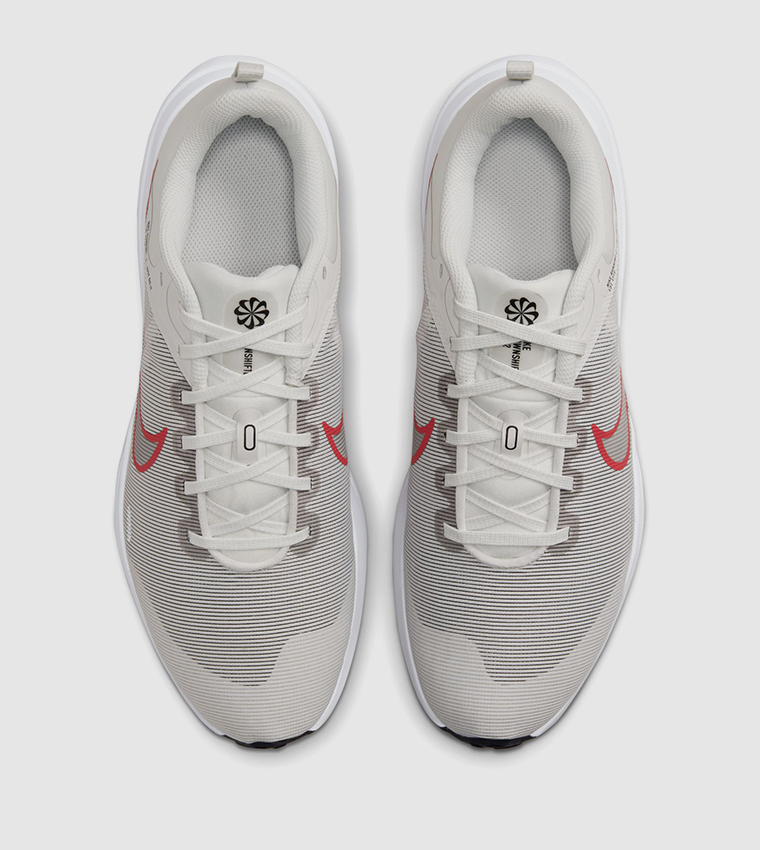 Buy Nike DOWNSHIFTER 12 Textured Lace Up Shoes In Cream 6thStreet